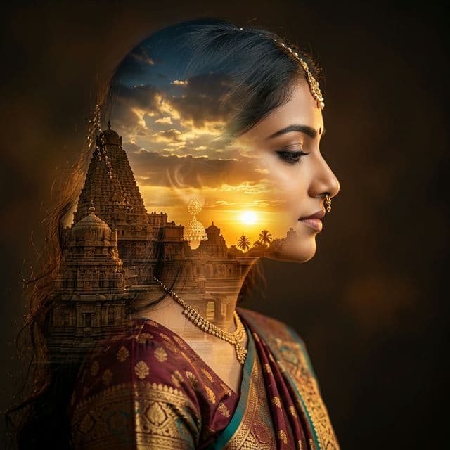 Double Exposure: Seamless Blend